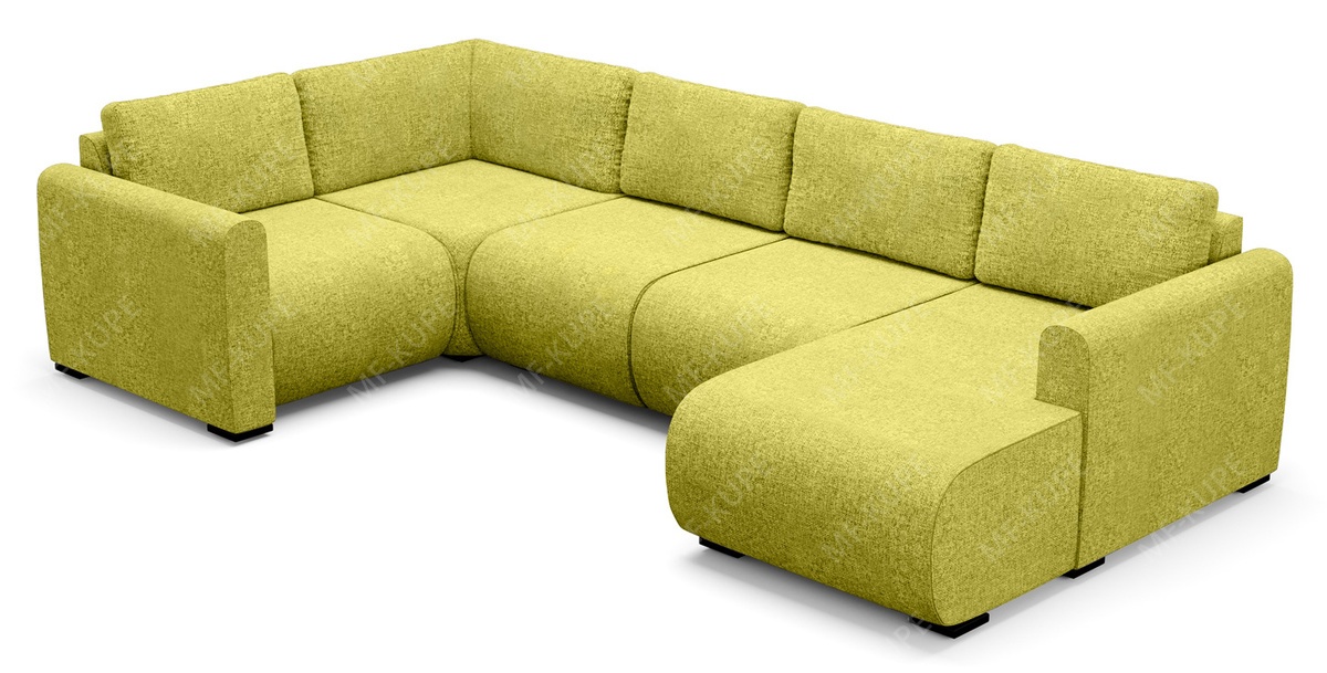 Модульный диван Basic Yellow