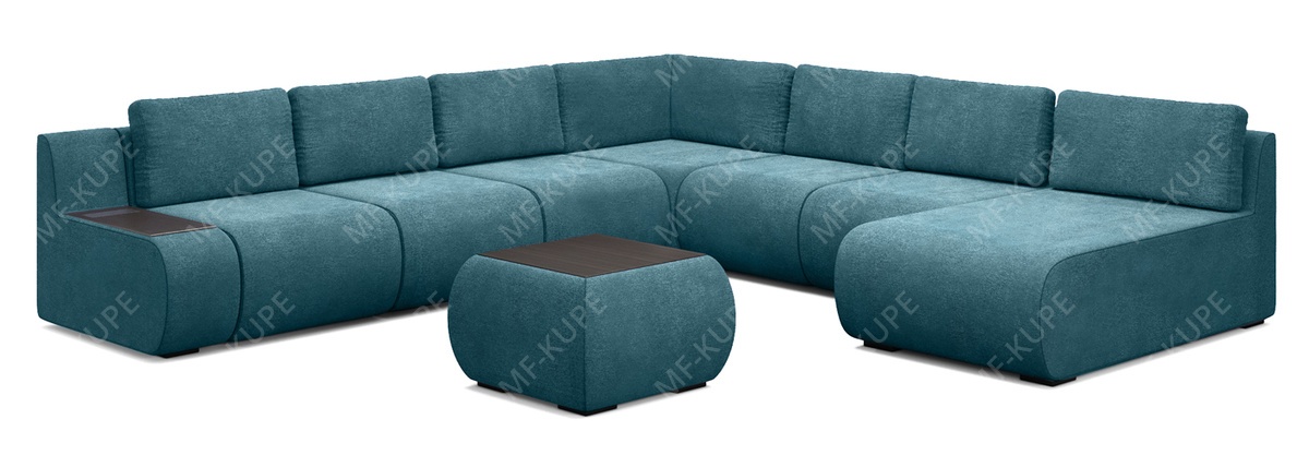 Модульный диван Basic 5 Turquoise